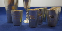 Nagrody pucharki Towarzystwo Wioslarskie Breslau 1912-1919 srebro próba 800