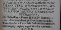 Woysko serdecznych affektów 1739 Hilarion Falęcki