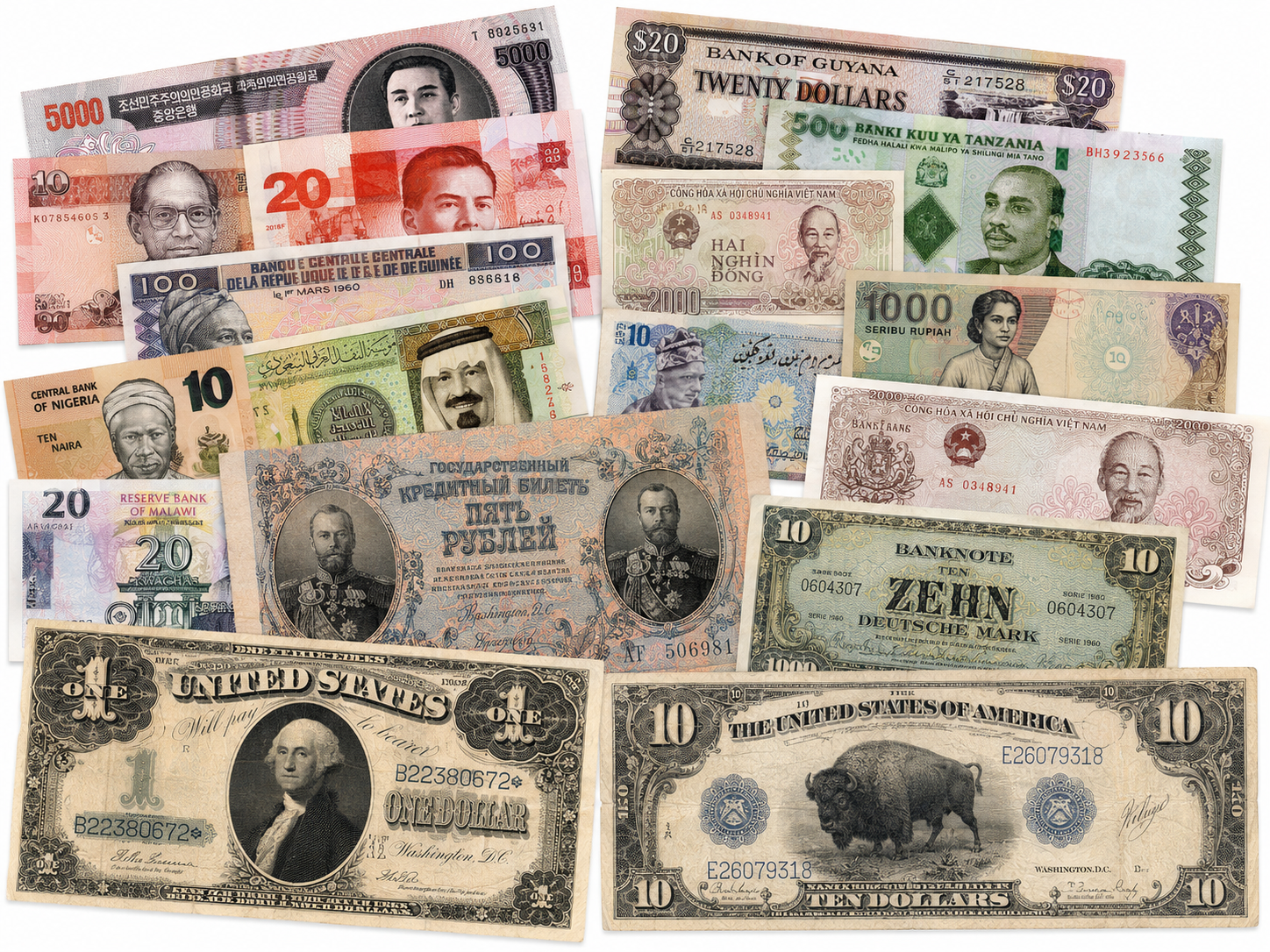 Banknoty zagraniczne