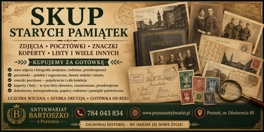 Stare fotografie, rodzinne albumy i pocztówki przeznaczone do wyceny